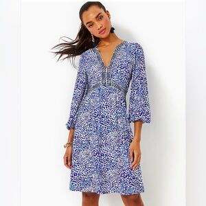 Lilly Pulitzer Wexlee Dress Resort White Twisted Up